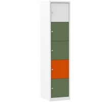 MONDRIAAN Locker with 5 compartments (color doors of your choice..
